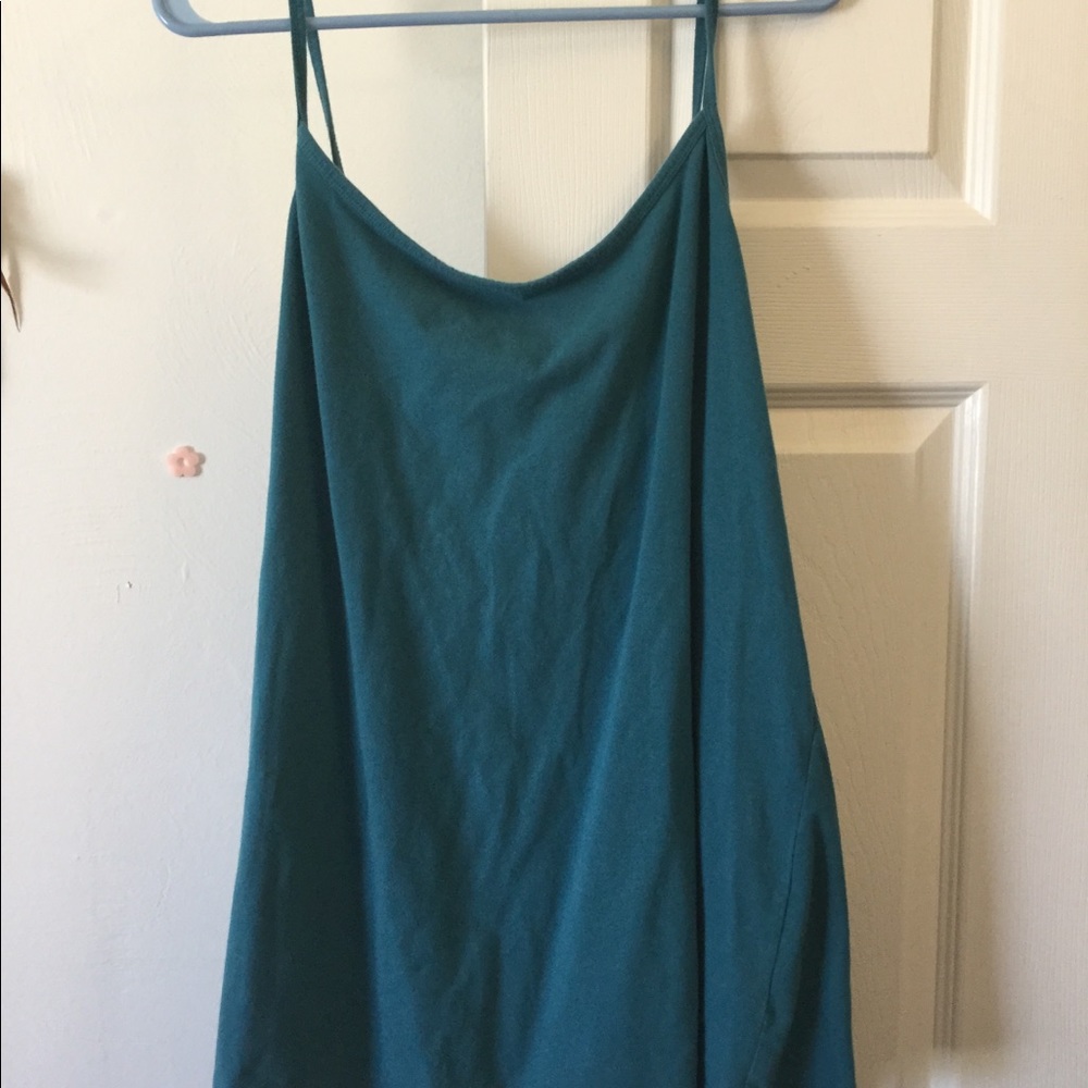 Teal torrid camisole sz 4
